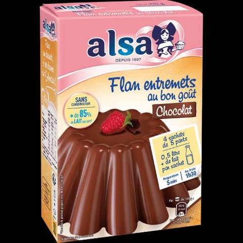 Flan Chocola Alsa